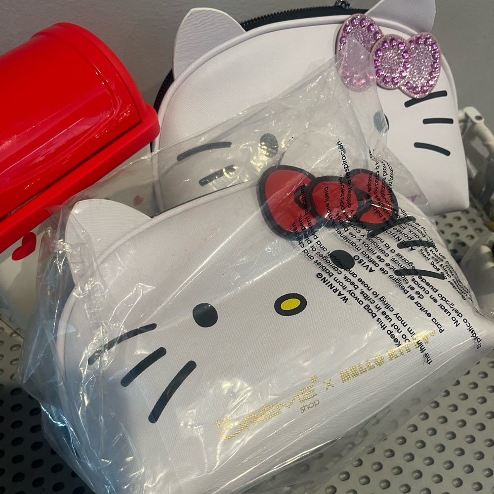 Hello kitty make up bag